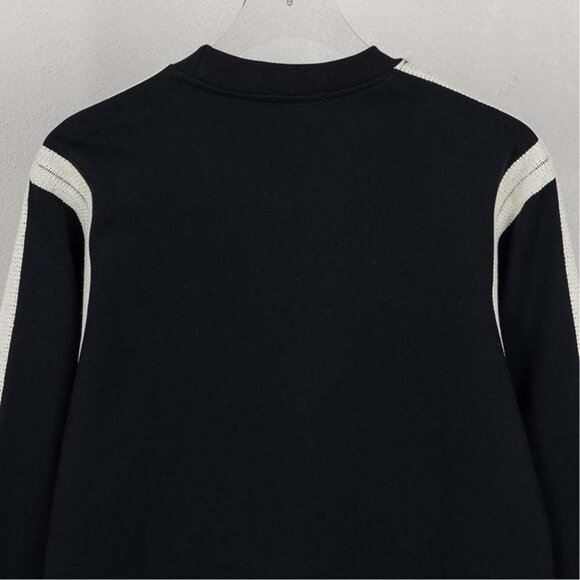Loewe Lace Web Crew Neck Sweatshirt with Small Embroidered Chest Logo - Picture 4 of 9